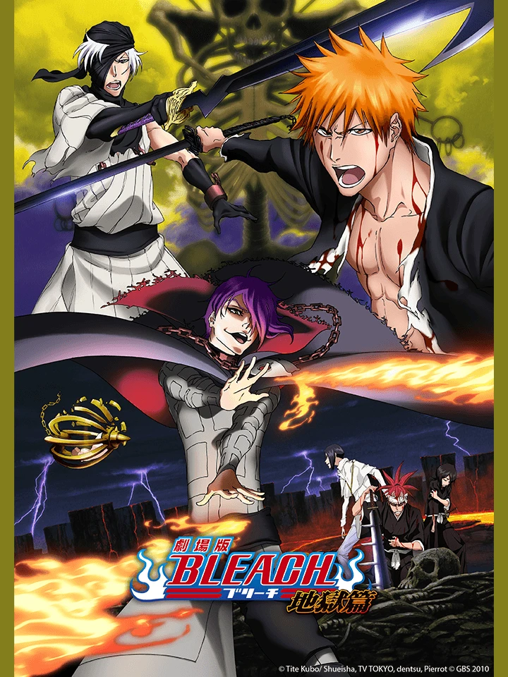 Sứ Mệnh Thần Chết: Khúc Thơ Của Địa Ngục | Bleach: Hell Verse Bleach Movie 4: Jigoku-hen (2010) Sứ Mệnh Thần Chết: Khúc Thơ Của Địa Ngục | Bleach: Hell Verse Bleach Movie 4: Jigoku-hen (2010)